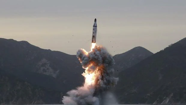 El de este domingo es el segundo lanzamiento de misiles que realiza Corea del Norte desde Año Nuevo