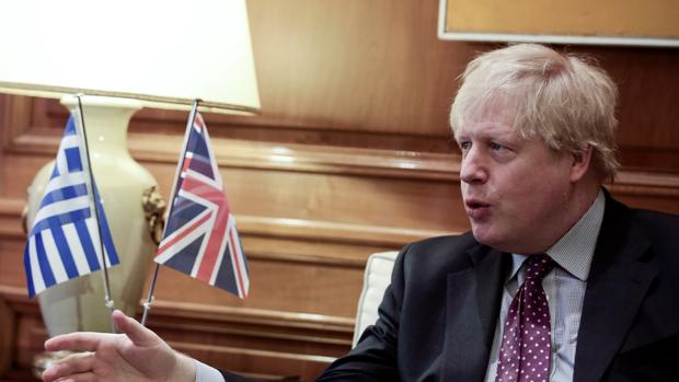 El ministro de Asuntos Exteriores británico, Boris Johnson