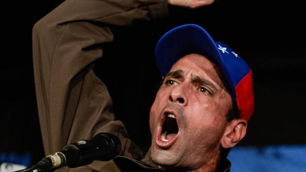 Henrique Capriles, dirigente del partido opositor Primero Justicia