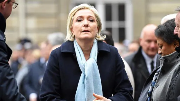La candidata del Frente Nacional, Marine Le Pen