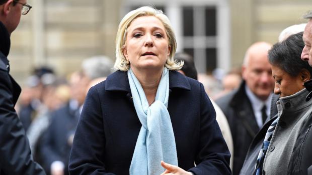 La candidata del Frente Nacional, Marine Le Pen