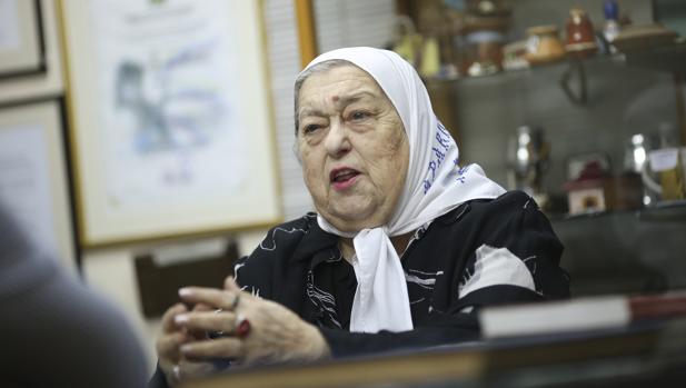 Hebe de Bonafini, presidenta de Madres de Plaza de Mayo