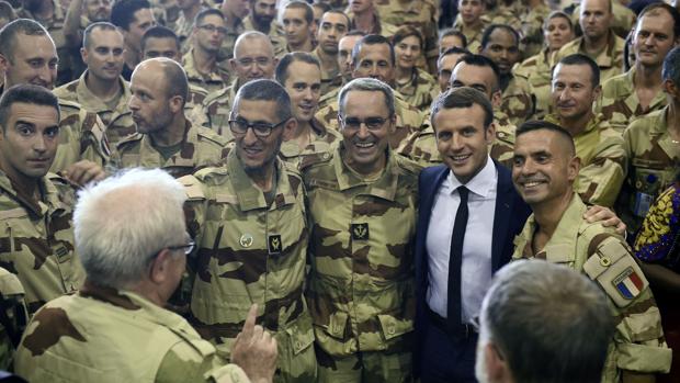 Macron visitó el pasado viernes a las tropas francesas desplegadas en Mali