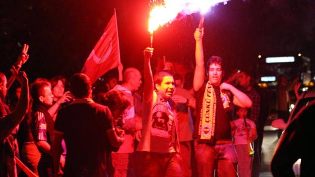 Una protesta en Ankara contra el Gobierno