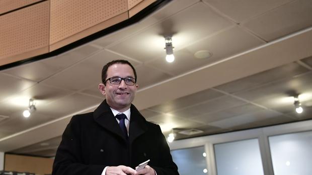 El candidato socialista a las presidenciales, Benoît Hamon