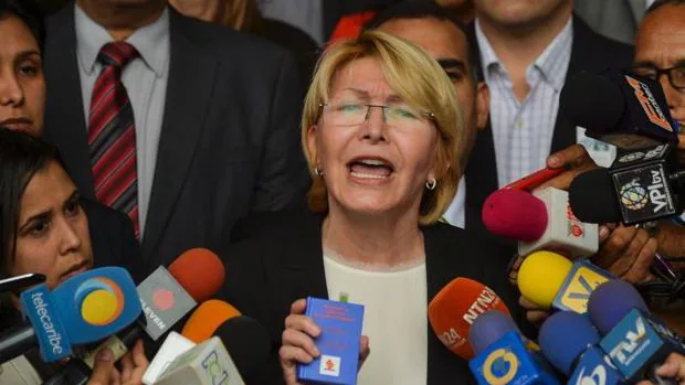 La fiscal general de Venezuela, Luisa Ortega Díaz, en una imagen del pasado viernes 9 de junio