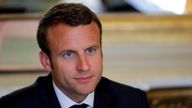 El presidente de Francia y líder de En Marcha, Emmanuel Macron