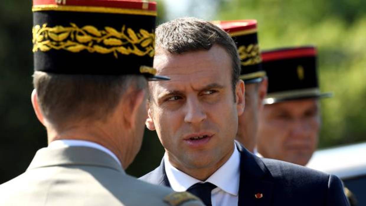 El presidente de Francia, Emmanuel Macron