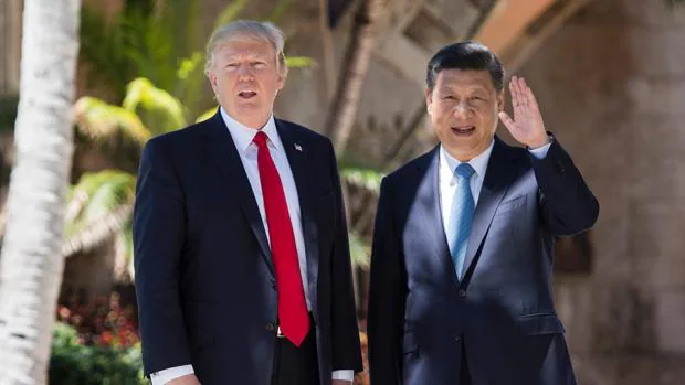 El presidente Trump y Xi en un encuentro el pasado mes de abril