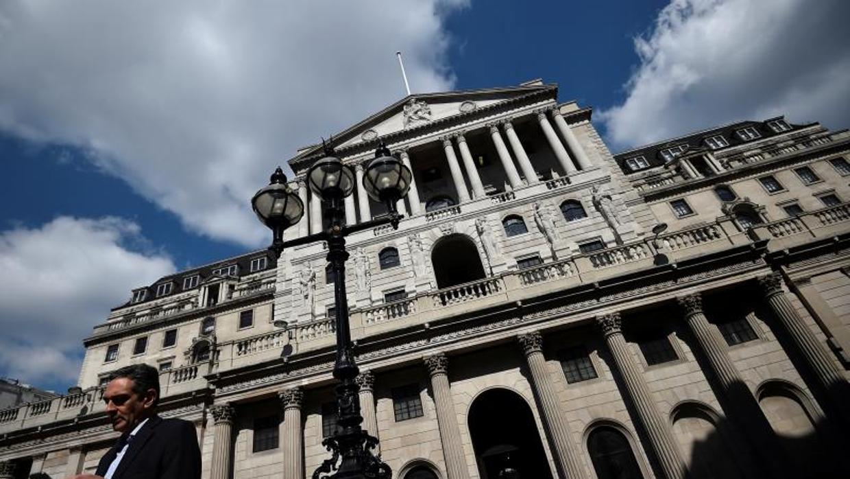 Sede del Banco de Inglaterra en la City de Londres