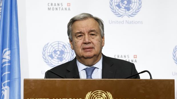 El Secretario General de las ONU, Antonio Guterres, anuncia que no hay acuerdo alcanzado en la conferencia sobre Chipre