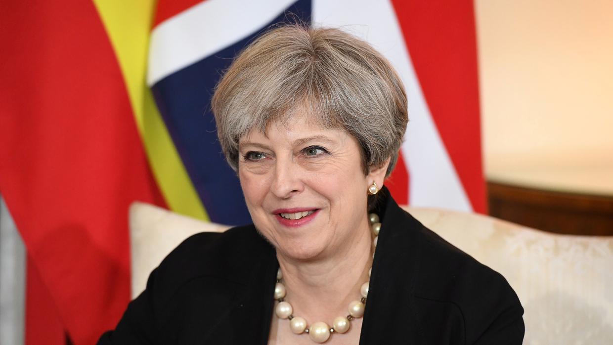 La primera ministra británica, Theresa May