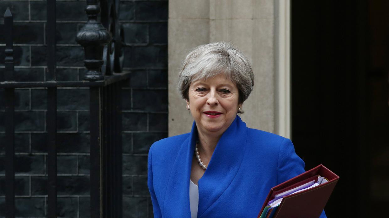 La primera ministra bruitánica, Theresa May, el pasado miércoles