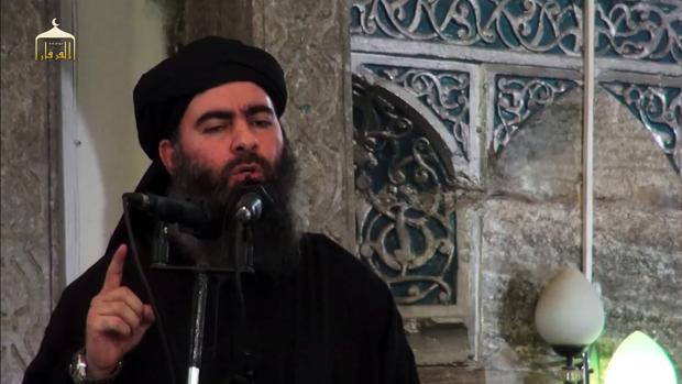 Al Baghdadi, en una imagen de vídeo de 2014