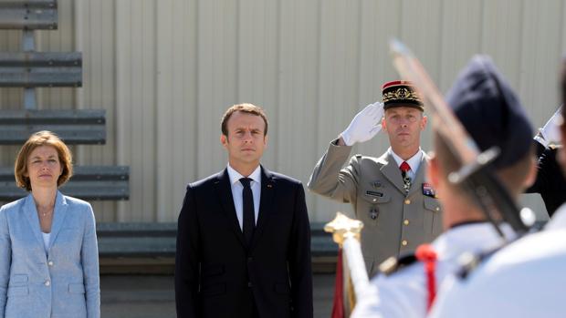 El presidente francés, enmanuel Macron