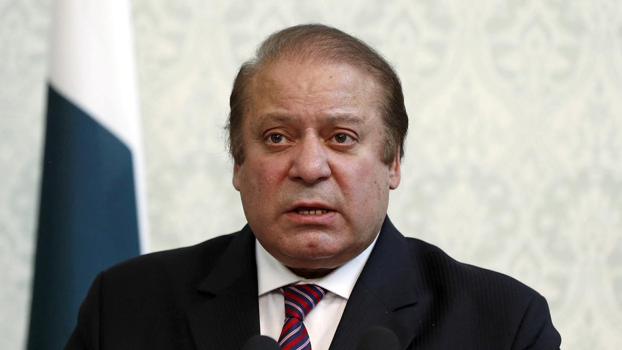 Nawaz Sharif, primer ministro de Pakistan