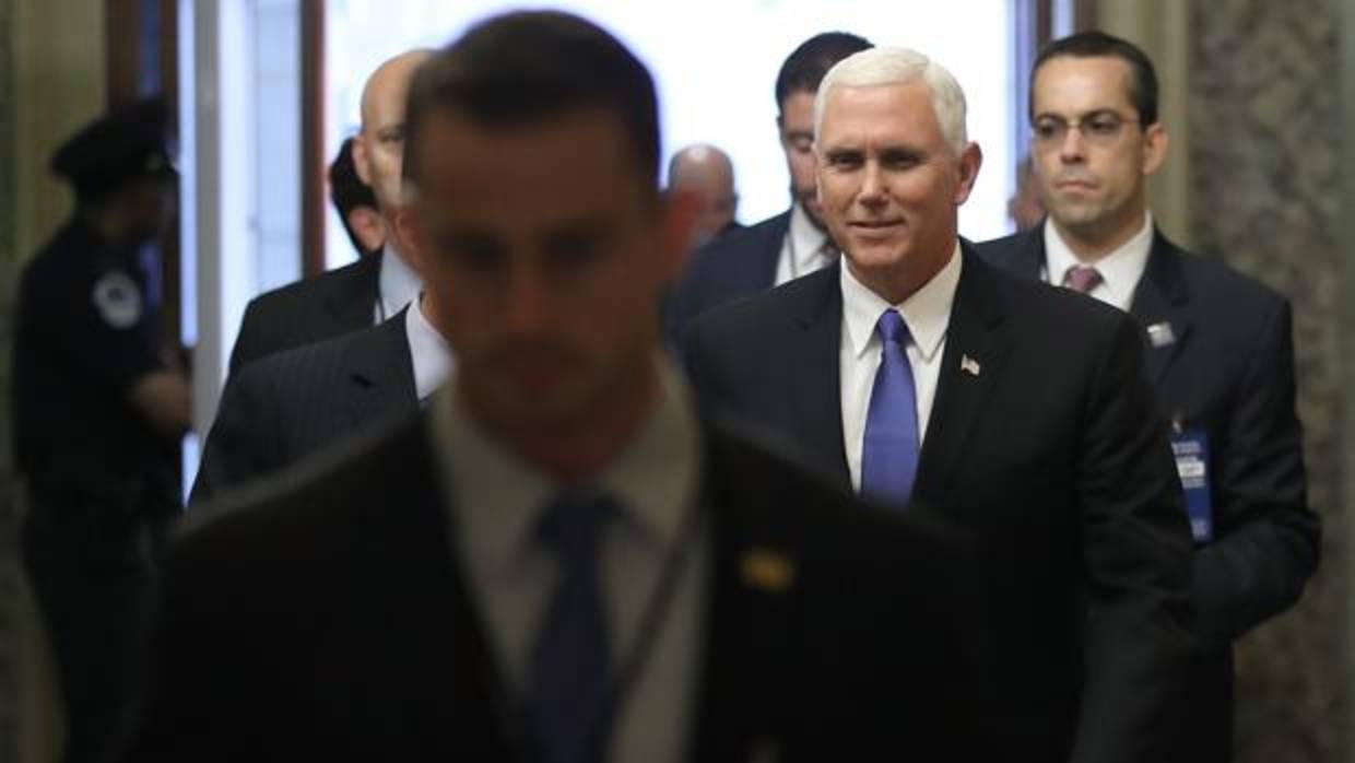 El vicepresidente de Estados Unidos, Mike Pence