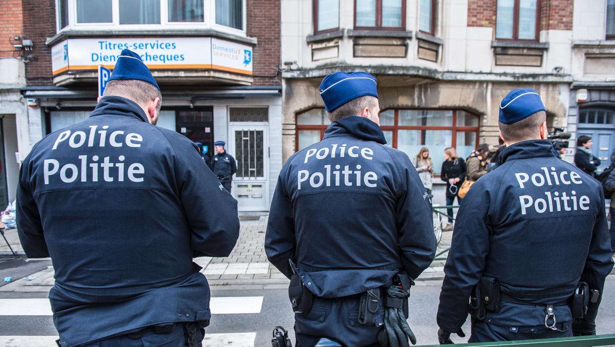 Policía durante una operación anti-terrorista