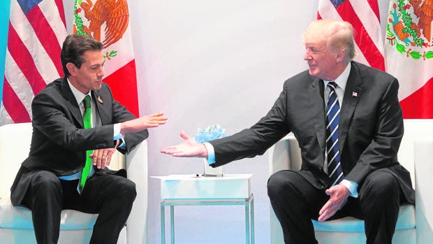 Trump reconoció a Peña Nieto que México no pagará el muro