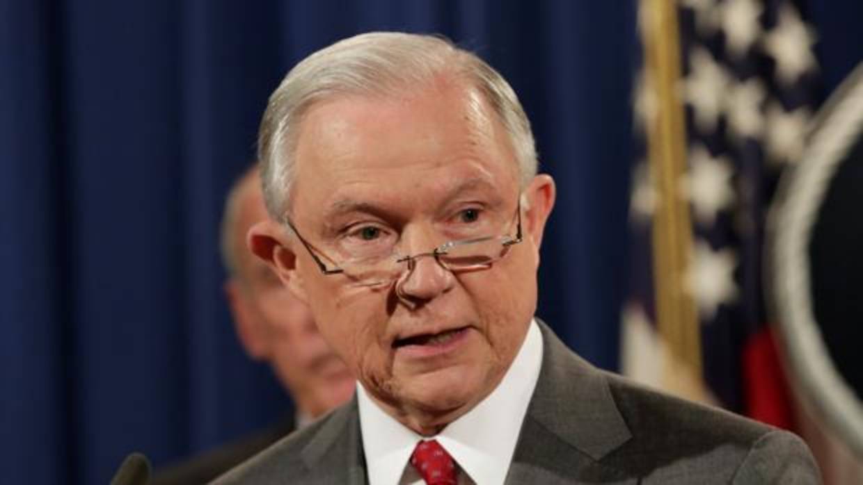 El fiscal general de EE.UU, Jeff Sessions