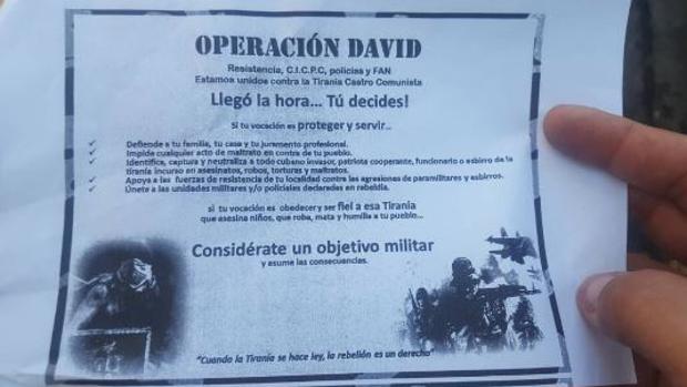 Los venezolanos salen a la calle en nombre de la «Operación David» de Carabobo