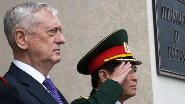 El jefe del Pentágono insiste en su superioridad armamentística ante Corea del Norte