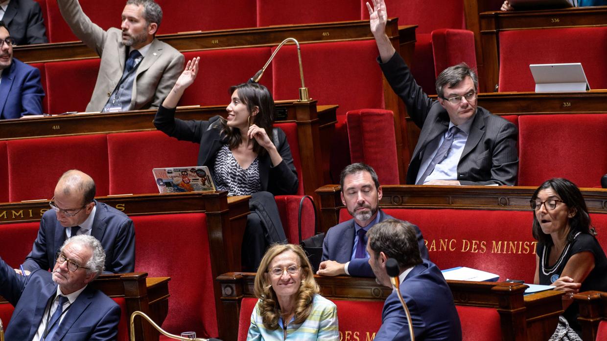 Votación en la Asamblea Nacional francesa