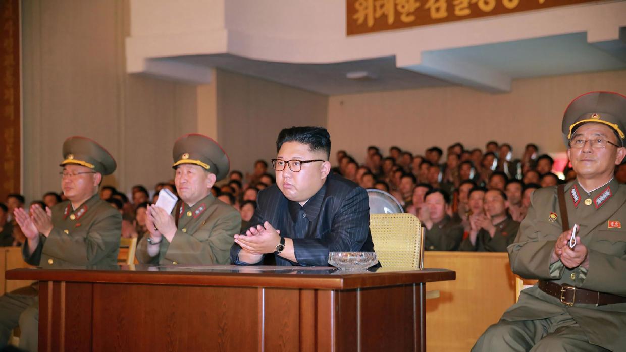 Fotografía publicada por la agencia oficial de noticias norcoreana