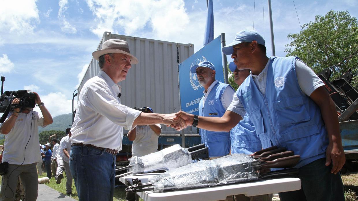 Entrega de armas de las FARC