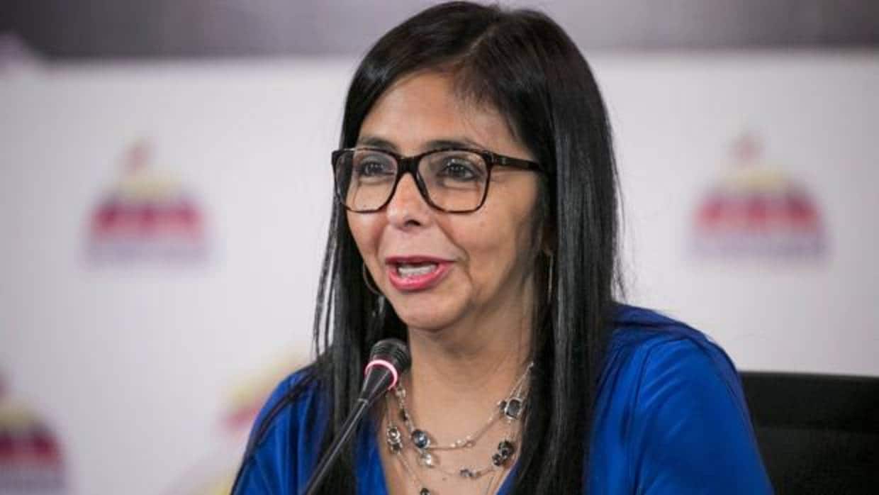La presidenta de la Asamblea Nacional Constituyente (ANC) de Venezuela, la oficialista Delcy Rodríguez