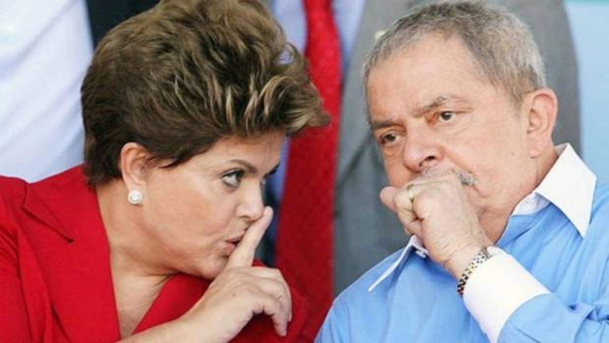 Dilma Rousseff y Lula da Silva