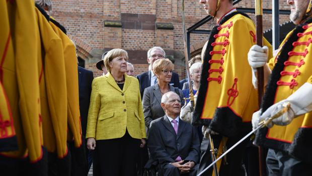 Cálido homenaje a Schäuble con un cierto sabor a despedida