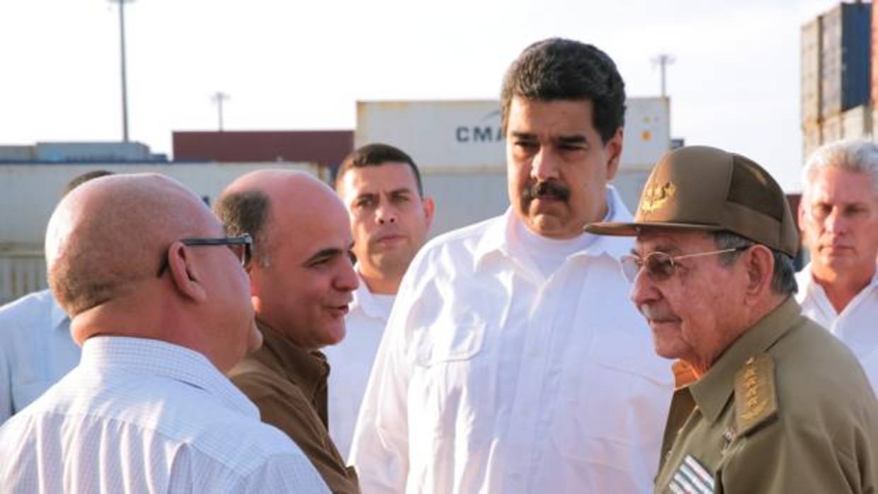 Nicolás Maduro, en Cuba