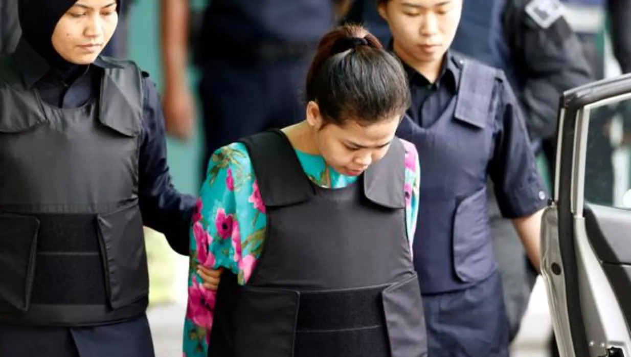 La indonesia Siti Aisyah, una de las acusadas de matar a Kim Jong-nam