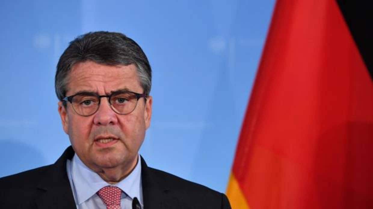 El ministro alemán de Asuntos Exteriores, Sigmar Gabriel, en un reciente acto