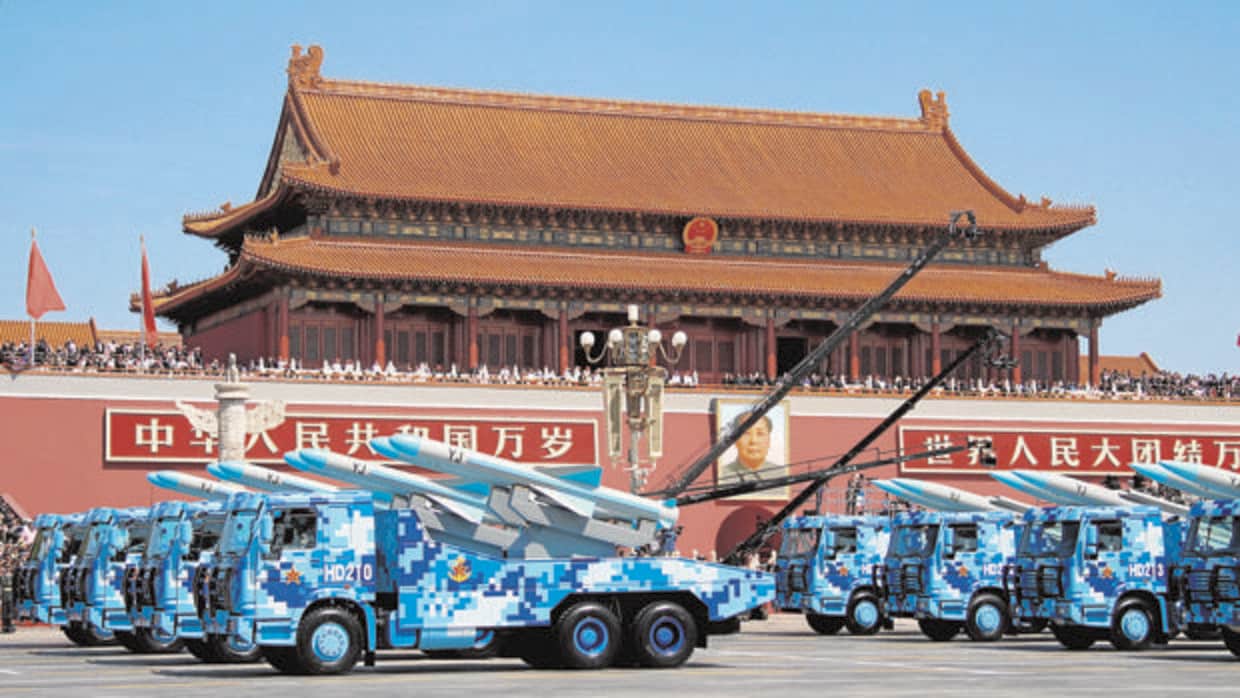Desfile en Pekín del 70 aniversario de la victoria de China sobre Japón