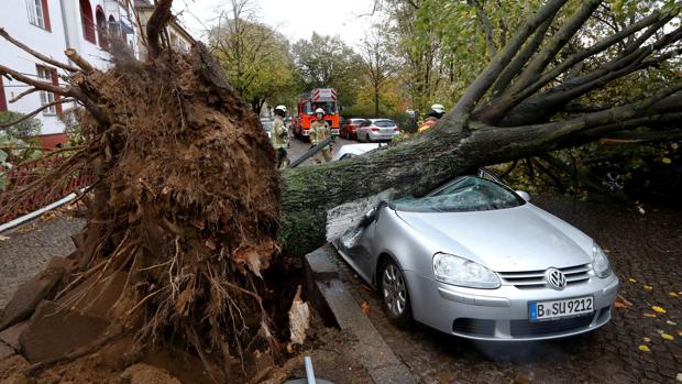 La tormenta «Herwart» paraliza el norte de Alemania