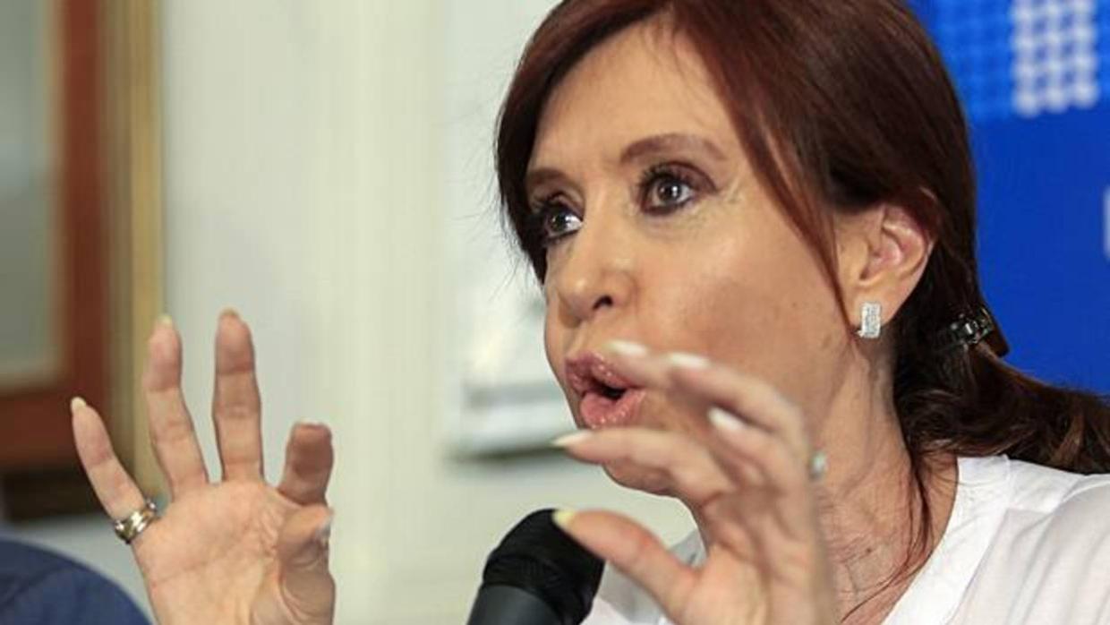 Cristina Fernández de Kirchner ofrece una rueda de prensa este jueves en el Congreso argentino