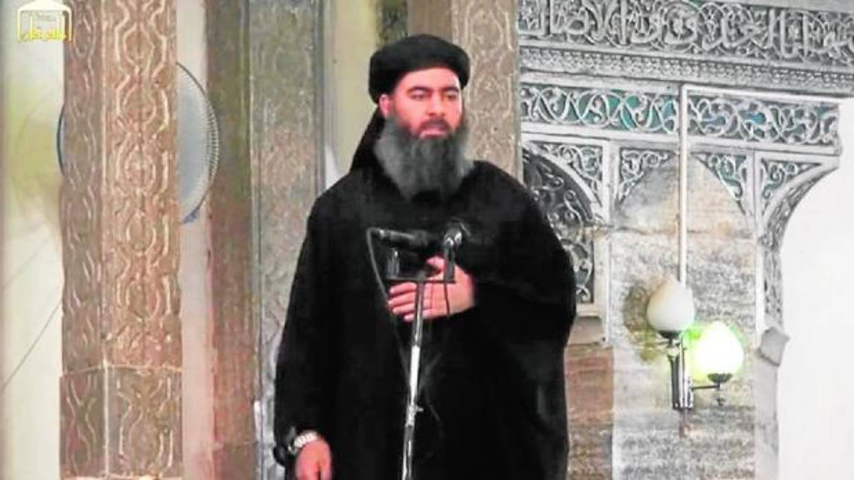 El 5 de julio de 2014, Baghdadi apareció por primera vez en un vídeo