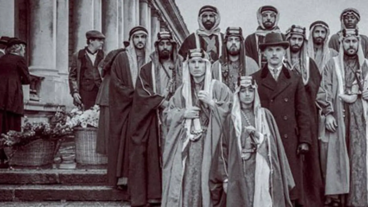 Fotograma de la película «Born a King» que se rueda en Arabia Saudí