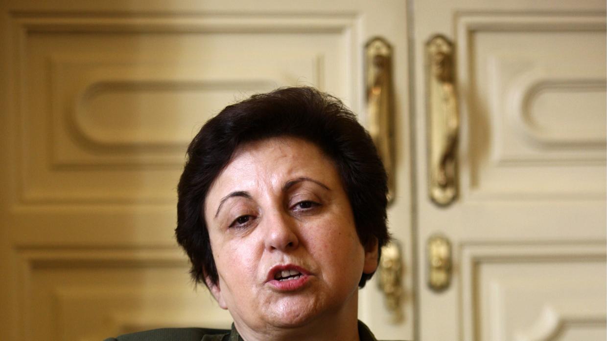 Shirin Ebadi, en una visita a España