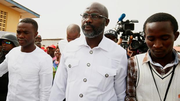 George Weah se convierte en el presidente de Liberia