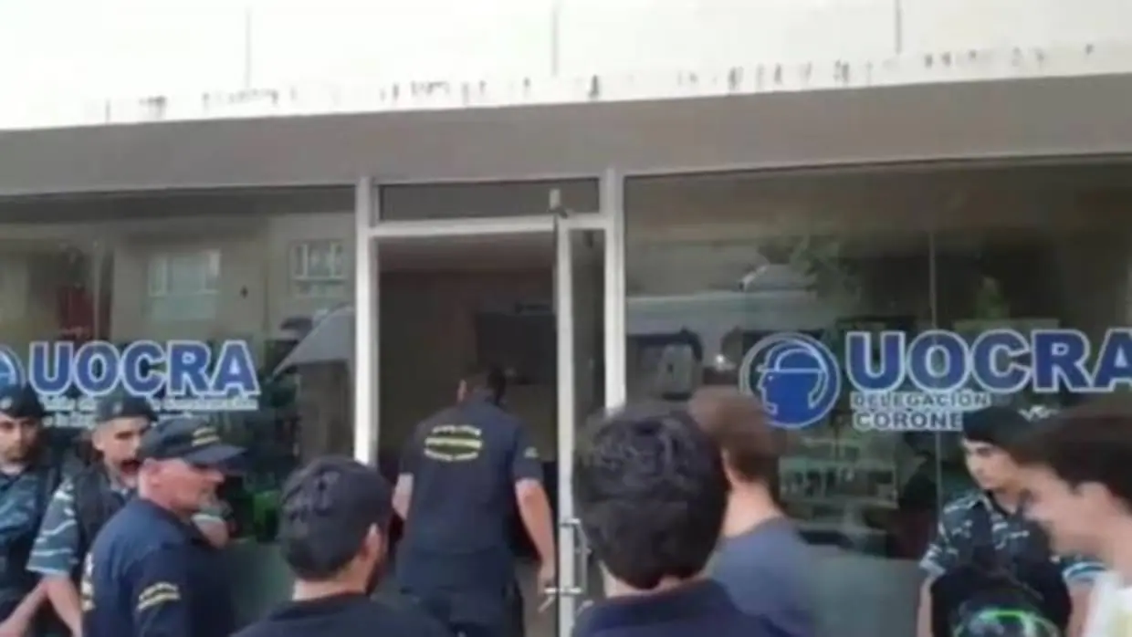 Detienen a la cúpula del sindicato argentino de la construcción, con maletas de dinero y droga