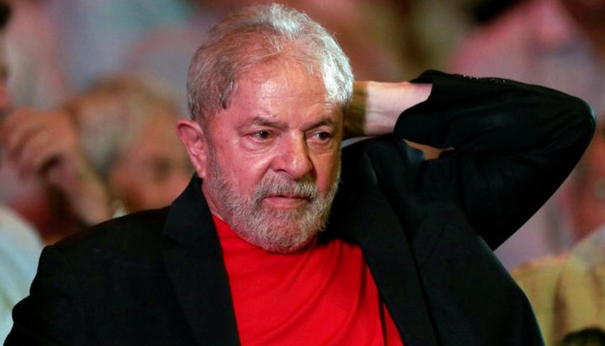 Luiz Inacio Lula da Silva, durante un acto en apoyo de su candidatura, la semana pasada en Sao Paulo