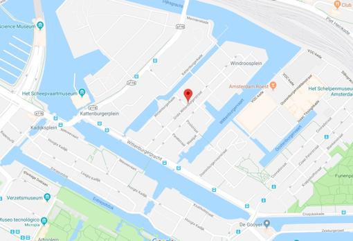 Zona en la que se ha producido el tiroteo de Ámsterdam