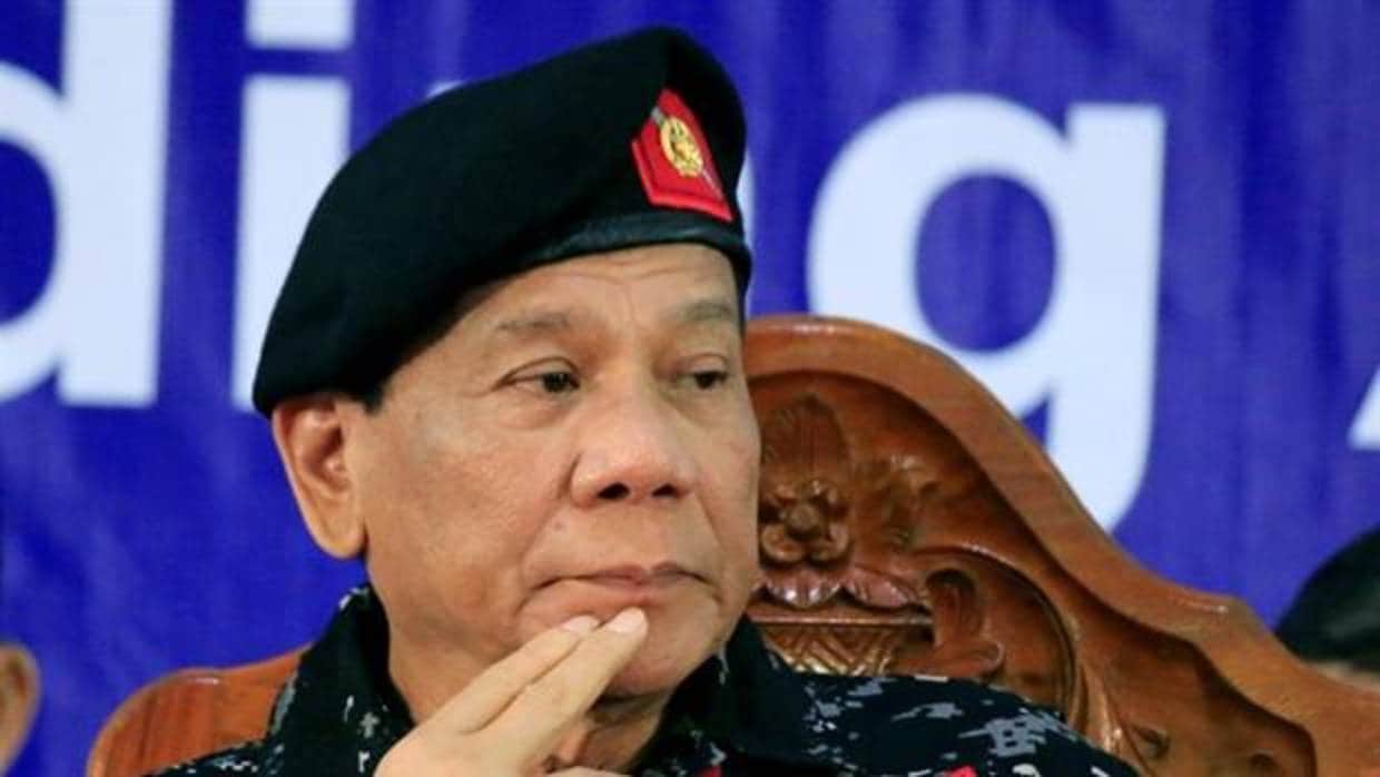 El presidente filipino, Rodrigo Duterte