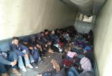 Inmigrantes abandonados en un tráiler en Tamaulipas (México)