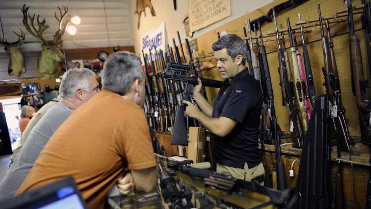 Una tienda de armas de Sarasota (Florida)