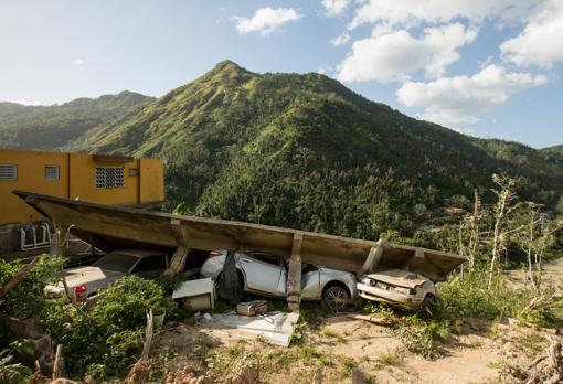 Los destrozos por el huracán «María» permanecen visibles en Puerto Rico