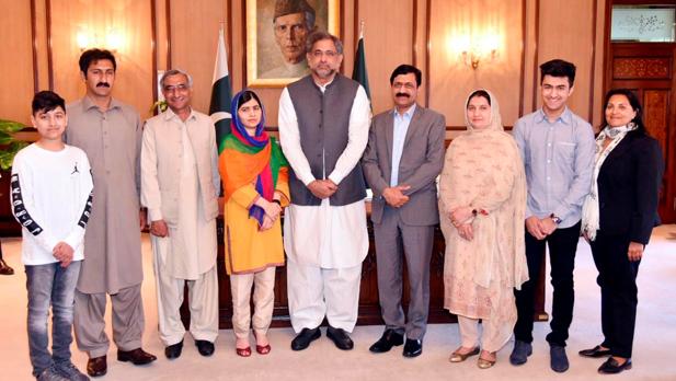 Malala regresa a Pakistán seis años después de ser atacada por los talibán